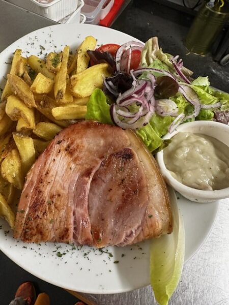 Jambon grillé