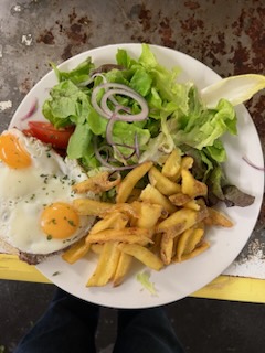 Steak à cheval